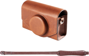 SmallRig 5986 Leather Storage Bag for FUJIFILM X-E5 / X100VI Brown - nahkalaukku