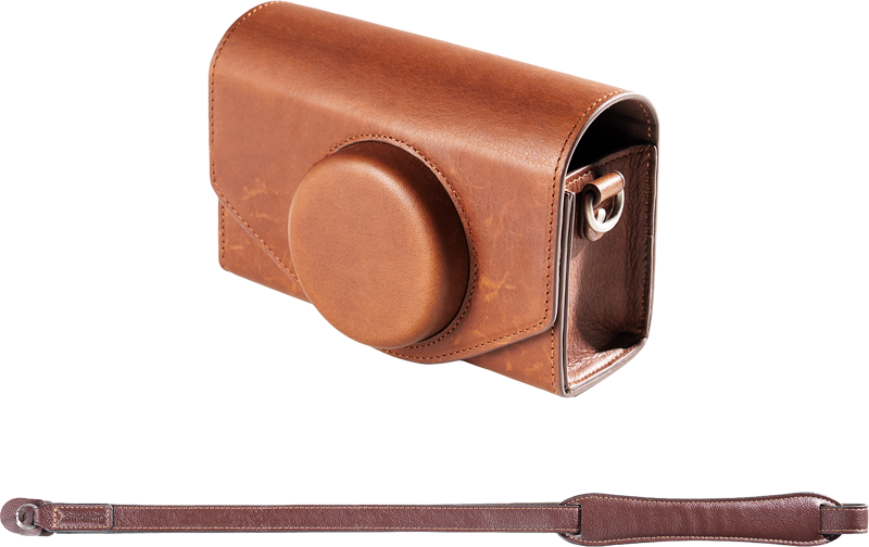SmallRig 5986 Leather Storage Bag for FUJIFILM X-E5 / X100VI Brown - nahkalaukku