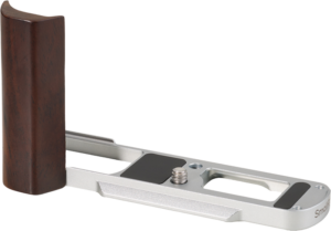 800q-02_137082 SmallRig 5943 L-Shaped Mount Plate with Wooden Handle for Panasonic Lumix L10 Silver
