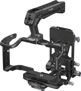 800q-02_137131 SmallRig 6381 HawkLock Quick Release Cage Kit with V-Mount Battery Plate for Canon EOS R6 V - häkki