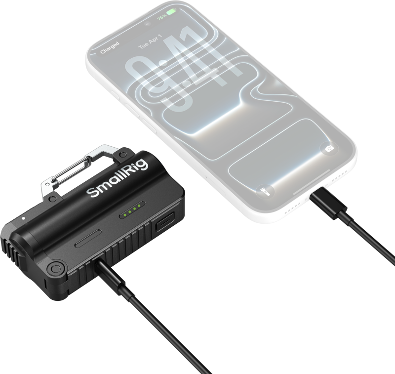 800q-02_137225 SmallRig 6090 5000mAh Battery and Charger Kit for 21700 Battery Black