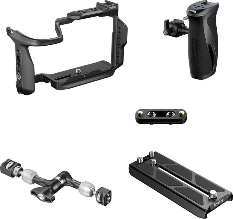 800q-02_137357 SmallRig 6382 HawkLock Quick Release Vertical Shooting Cage Kit for Canon EOS R6 V - häkki