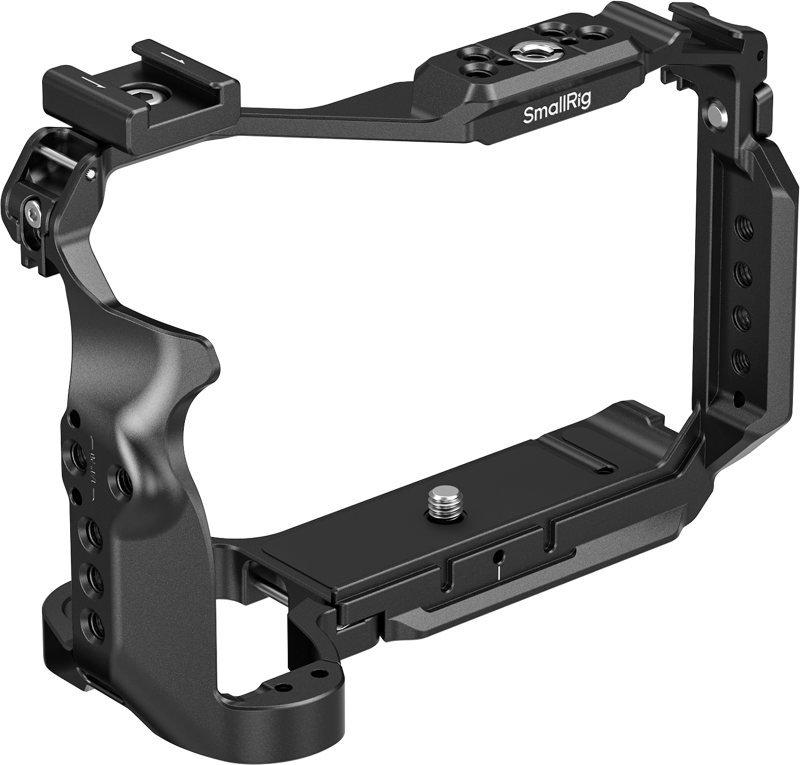 800q-02_137413 SmallRig 6702 HawkLock Quick Release Cage for Sony Alpha 7R VI -kamerakehikko