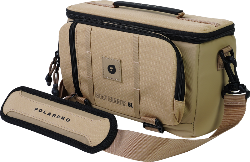 800q-02_137966 PolarPro RoadRunner 6L Sling Desert shoulder bag