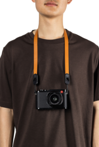 800q-03_134523 Peak Design Form Leather Camera Strap Neck Amber -kameran kaulahihna