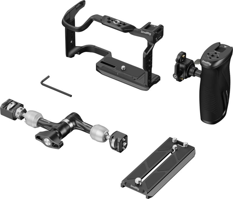 800q-03_137357 SmallRig 6382 HawkLock Quick Release Vertical Shooting Cage Kit for Canon EOS R6 V - häkki