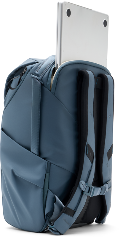 800q-04_133965 Peak Design Everyday Backpack 20L v2 Ocean + Free Slide Lite Strap -kamerareppu