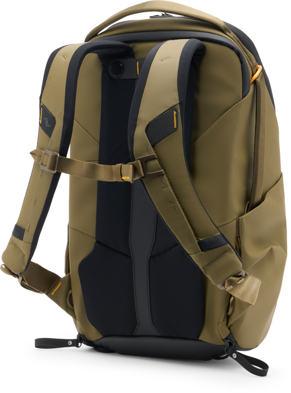 800q-04_133971 Peak Design Everyday Backpack 20L Zip v2 Kelp + Free Leash -kamerareppu