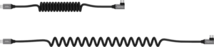 800q-04_136939 SmallRig 5730 USB-C Data Cable Coiled (Straight to Angled)