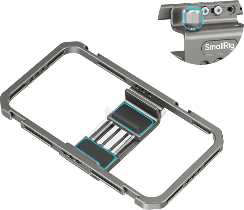 SmallRig 3384 All-in-One Video Kit For Smartphone Creators -puhelimen videokuvaussetti