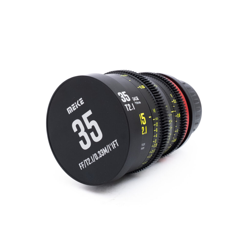 Meike FF 35mm T21-3 Meike 35mm T2.1 FF Cine PL-Mount - Käytetty
