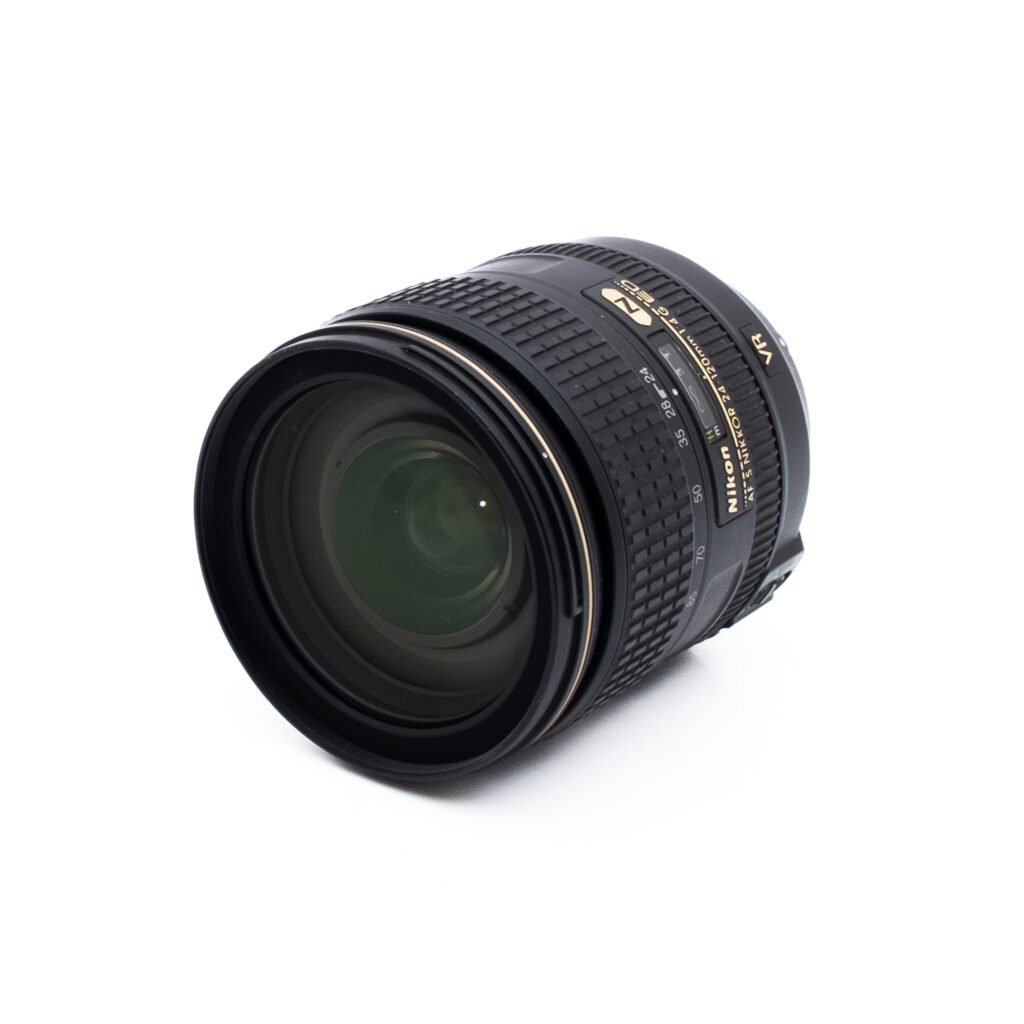 Nikon 24-120mm f4G ED VR-2 Nikon AF-S Nikkor 24-120mm f/4 G ED VR - Käytetty