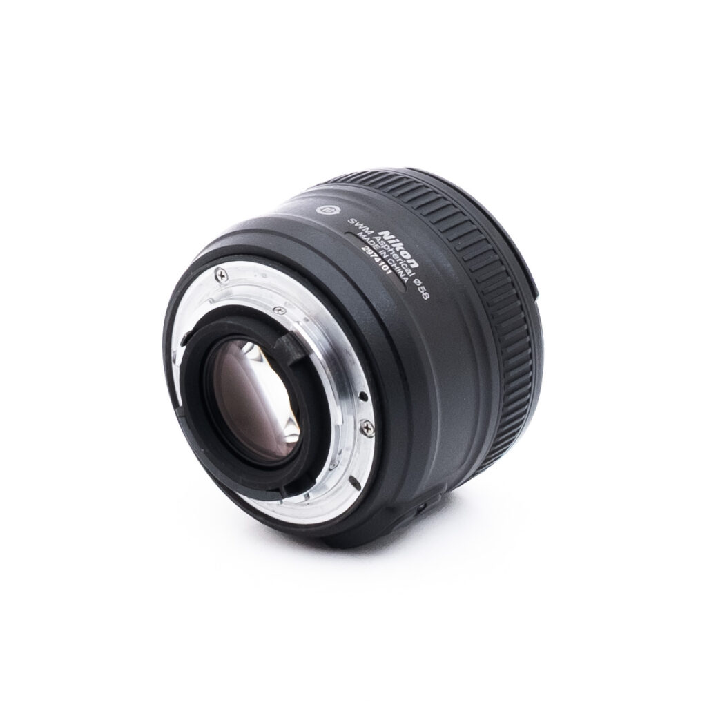 Nikon 50mm f18 G-1 Nikon AF-S Nikkor 50mm f/1.8 G - Käytetty