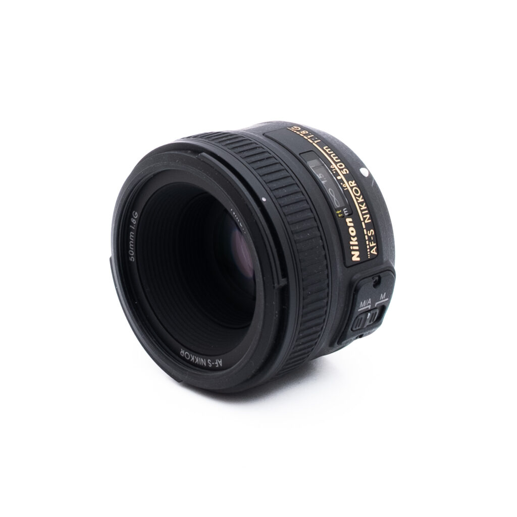 Nikon 50mm f18G-2-2 Nikon AF-S Nikkor 50mm f/1.8 G - Käytetty