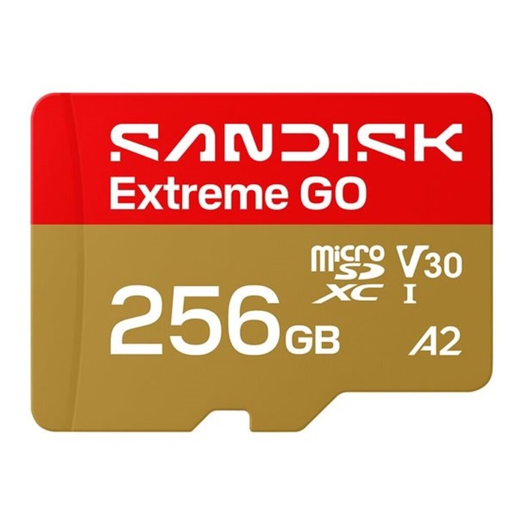 SANDISK Extreme GO microSDXC 256GB UHS-I SANDISK Extreme GO microSDXC 256GB UHS-I