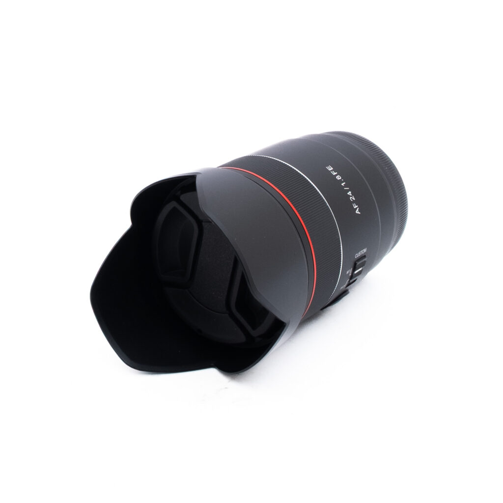 Samyang 24mm f18 FE-3-3 Samyang AF 24mm f/1.8 Sony FE - Käytetty