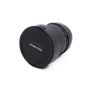 Samyang 8mm f35-3 Samyang 8mm f/3.5 Fisheye CS Canon EF-S - Käytetty