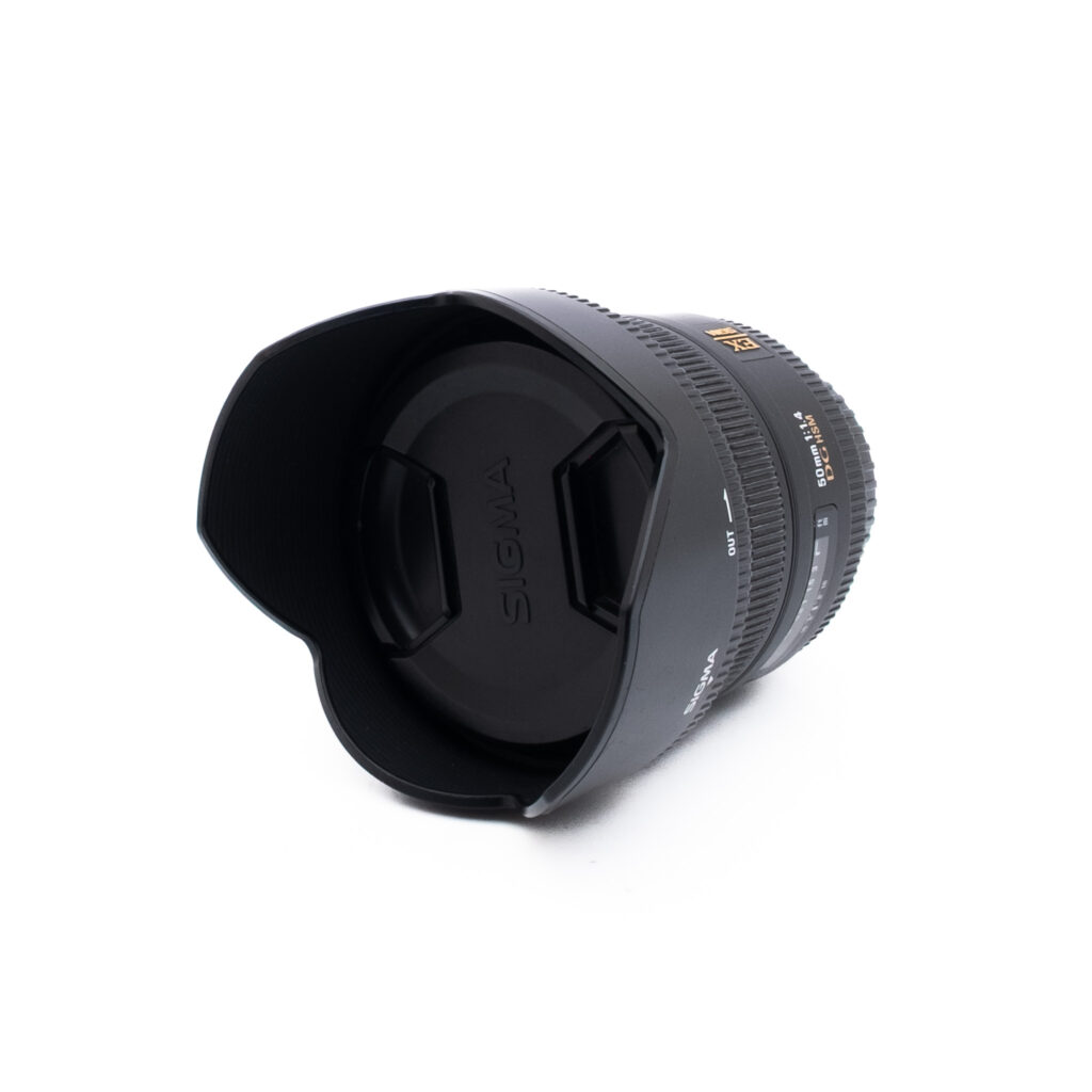 Sigma 50mm f14 DG HSM EX Canon-3 Sigma 50mm f/1.4 EX DG HSM Canon EF - Käytetty