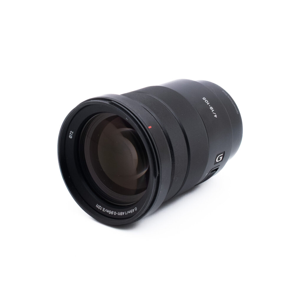 Sony 18-105mm f4 G-2 Sony E PZ 18-105mm f/4 G OSS - Käytetty