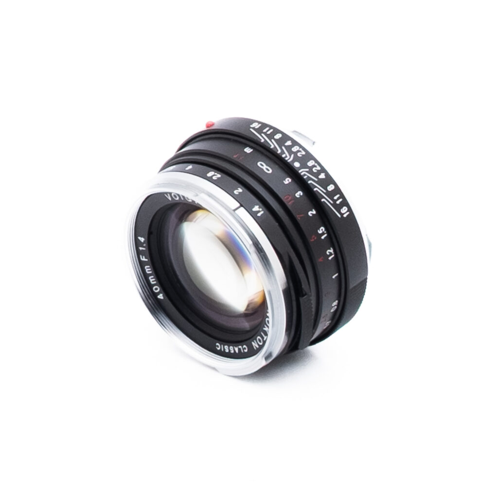 Voightländer 40mm f14-2 Voigtländer Nokton 40mm f/1.4 Classic Leica M - Käytetty