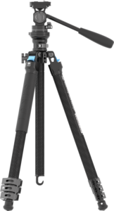 800q-01_132697 Sirui Carbon Fiber Tripod Kit L-224F + KV-5 -jalustapaketti