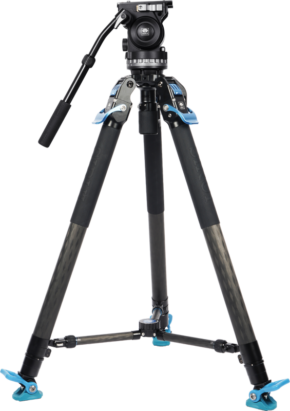 Sirui Pro Video Tripod Kit Rapid SVT-75 Pro + Video Head VHS10 -videojalustapaketti