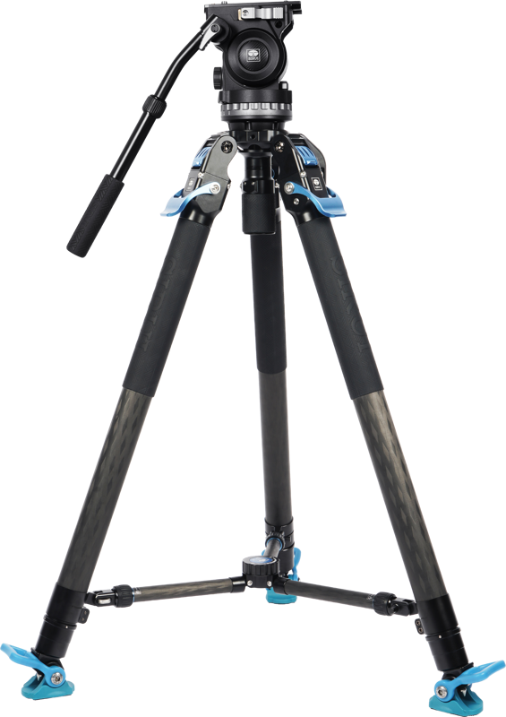 800q-01_134793 Sirui Pro Video Tripod Kit Rapid SVT-75 Pro + Video Head VHS10 - video tripod kit