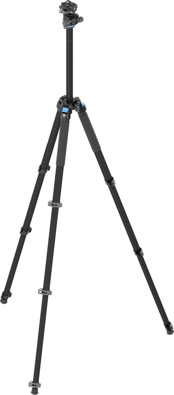 800q-03_132696 Sirui Carbon Fiber Tripod Kit L-224F + KS-10 -jalustapaketti
