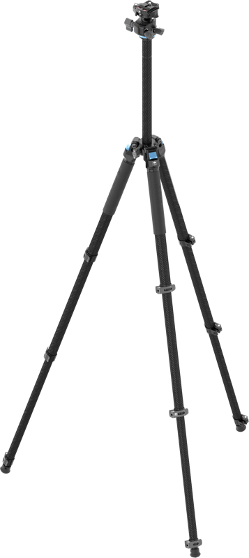 800q-04_132696 Sirui Carbon Fiber Tripod Kit L-224F + KS-10 -jalustapaketti