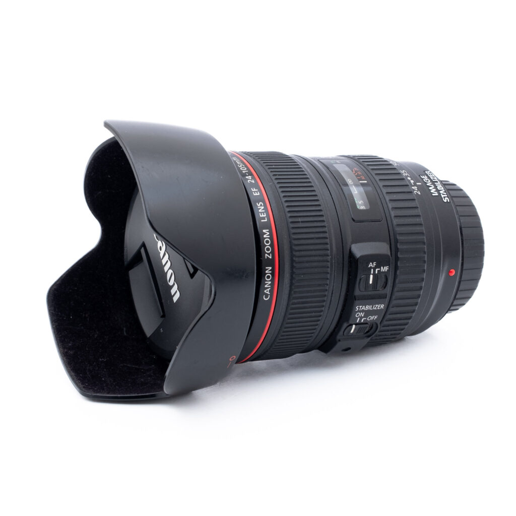 Canon-EF-24-105mm-f2.8-IS-1 Canon EF 24-105mm f/4 L IS USM - Käytetty