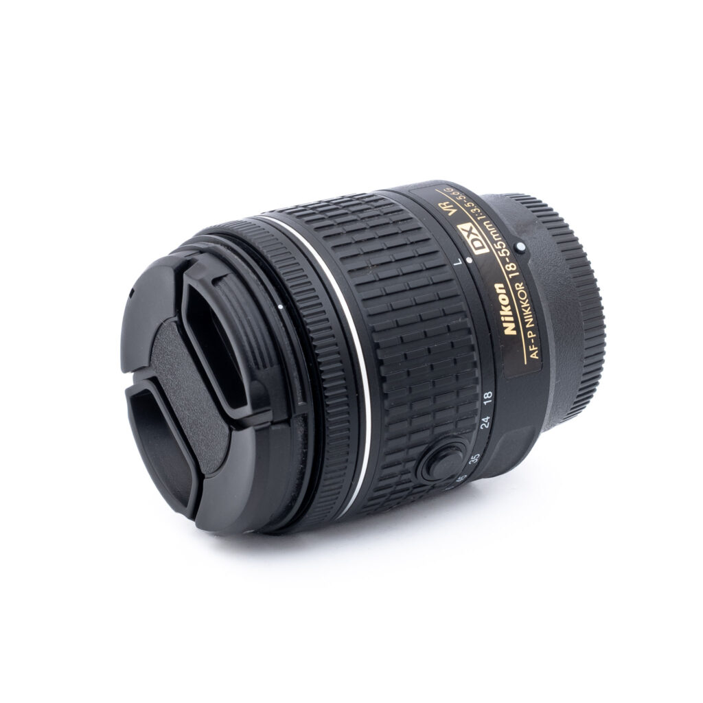Nikon AF-P Nikkor 18-55mm f/3.5-5.6 G VR DX - Käytetty
