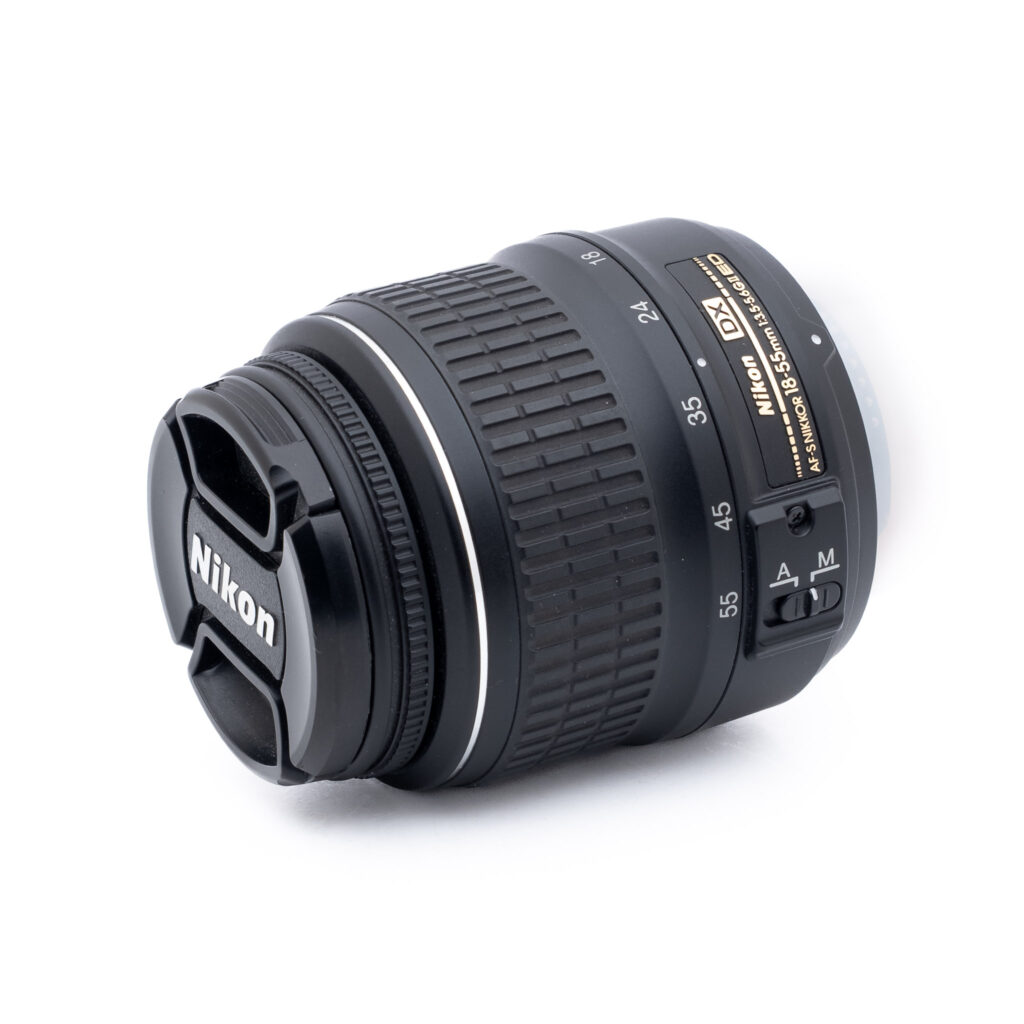 Nikon-DX-18-55mm-f3.5-5.6-G-II-1 Nikon AF-S Nikkor 18-55mm f/3.5-5.6 G II DX - Käytetty