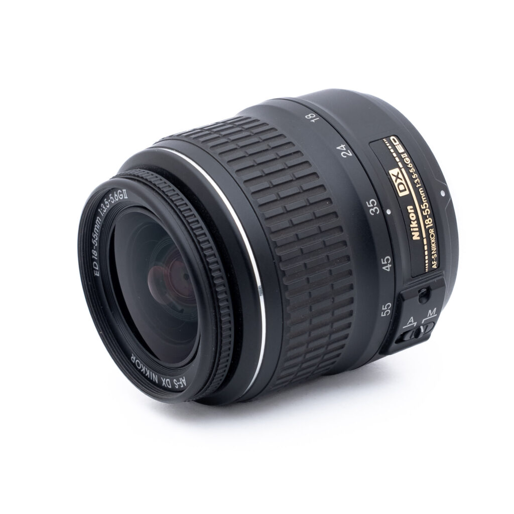 Nikon-DX-18-55mm-f3.5-5.6-G-II-2 Nikon AF-S Nikkor 18-55mm f/3.5-5.6 G II DX - Käytetty