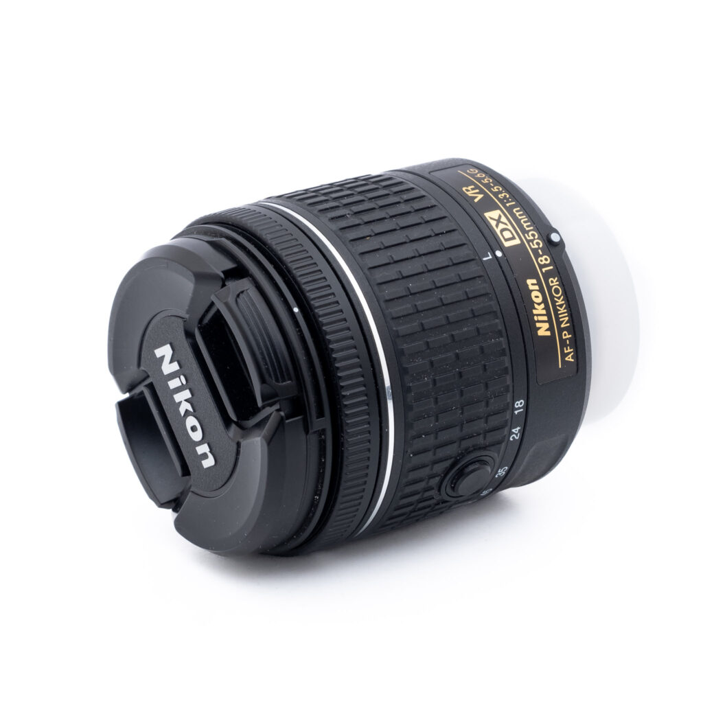 Nikon-DX-18-55mm-f3.5-5.6G-1 Nikon AF-P Nikkor 18-55mm f/3.5-5.6 G VR DX - Käytetty