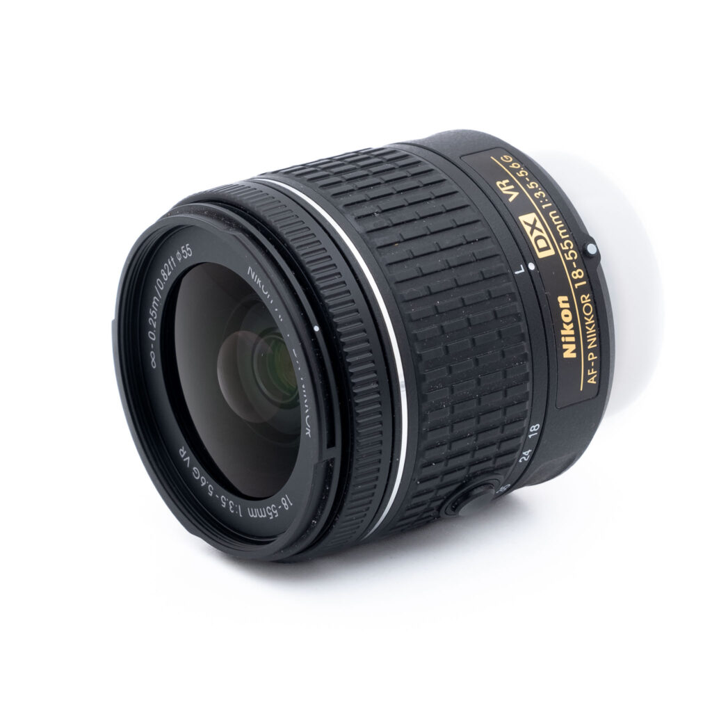 Nikon-DX-18-55mm-f3.5-5.6G-3 Nikon AF-P Nikkor 18-55mm f/3.5-5.6 G VR DX - Käytetty