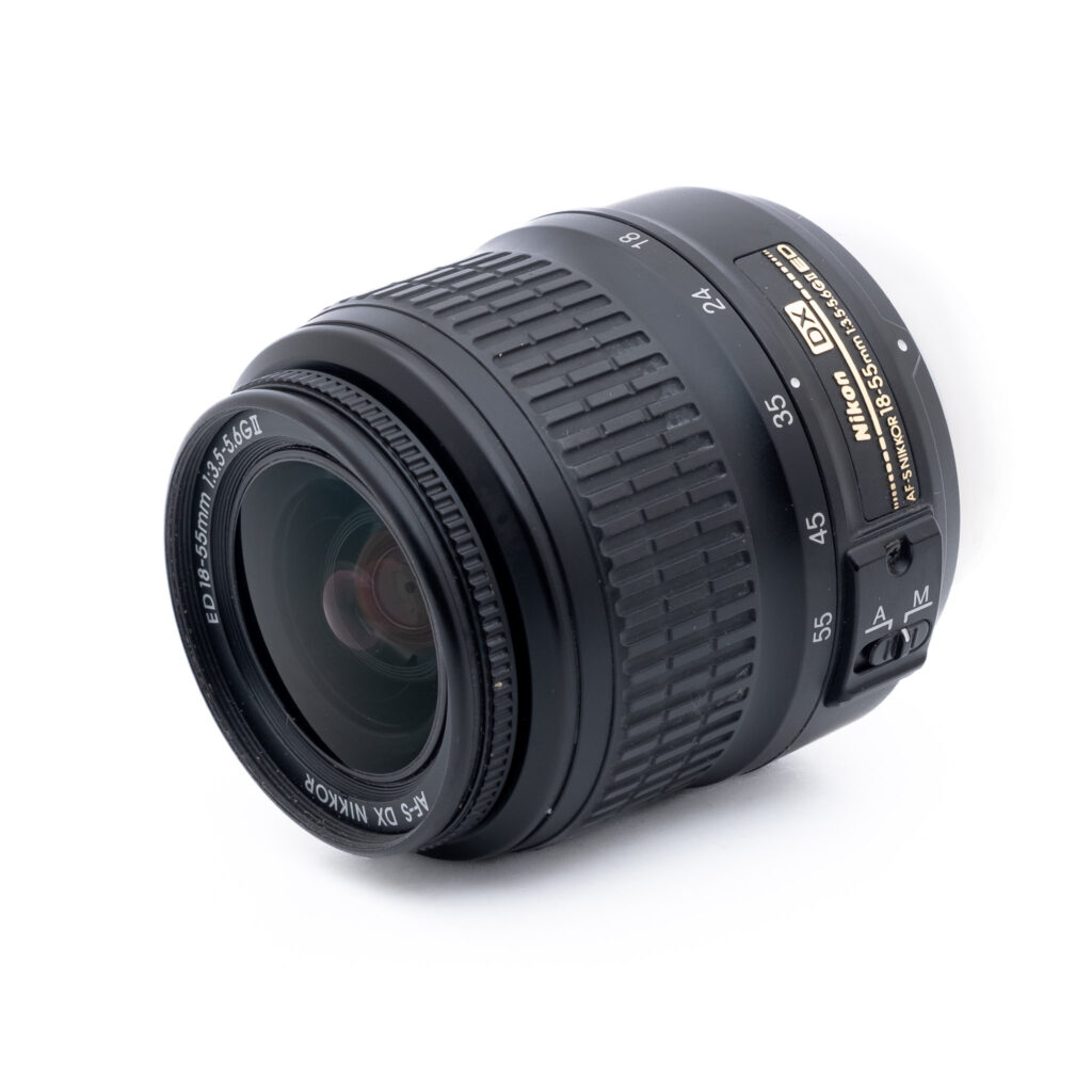 Nikon-DX-18-55mm-f3.5-5.6G-II-2 Nikon AF-S Nikkor 18-55mm f/3.5-5.6 G II DX - Käytetty