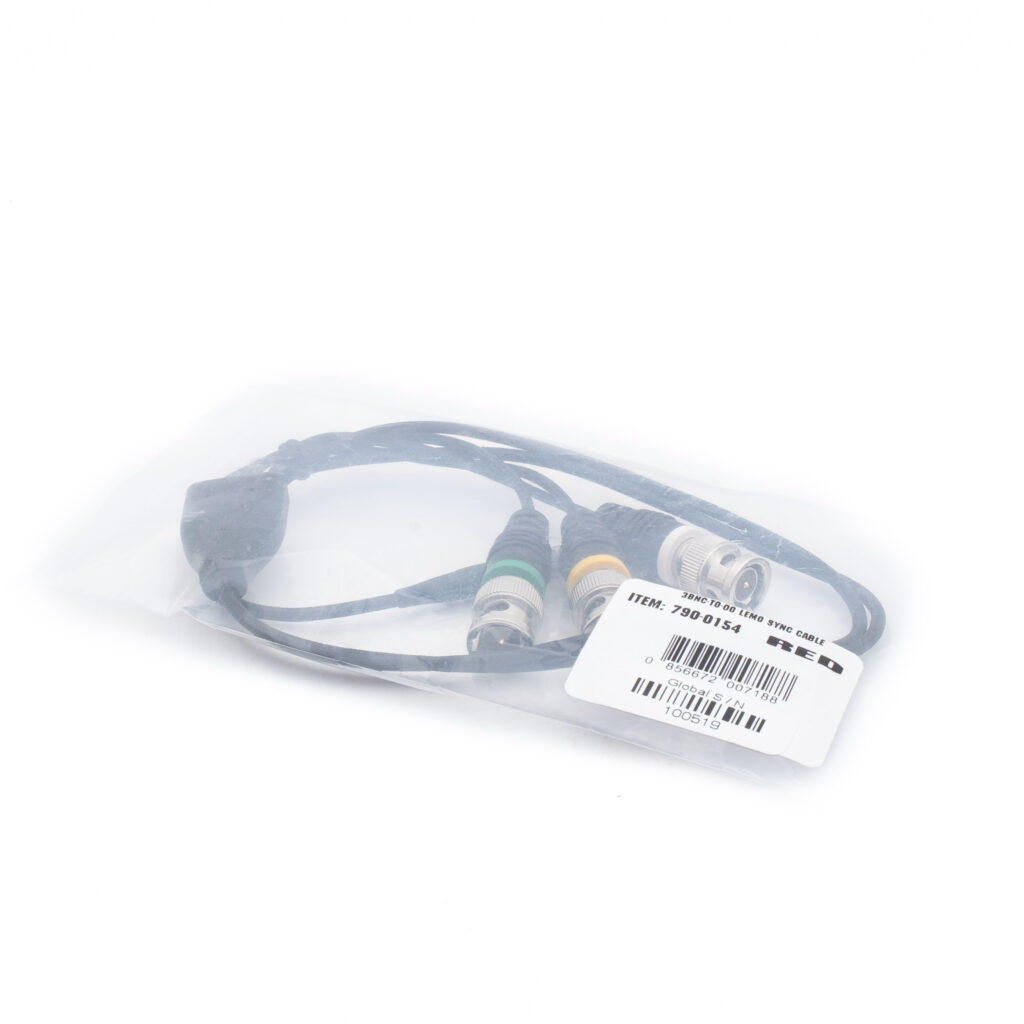 RED-Lemo-Sync-Cable-1 RED 3BNC-to-00 Sync Cable - Second-hand