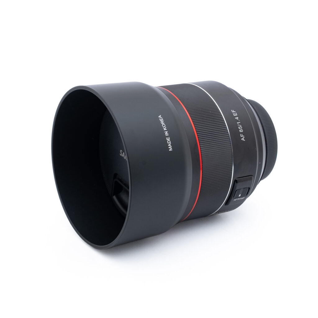 Samyang-AF-85mm-f1.4-FE-1 Samyang AF 85mm f/1.4 Canon EF - Käytetty