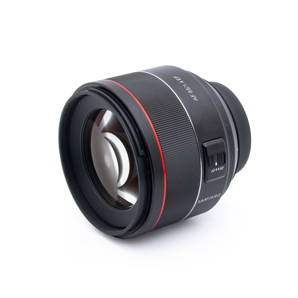 Samyang-AF-85mm-f1.4-FE-2 Samyang AF 85mm f/1.4 Canon EF - Käytetty