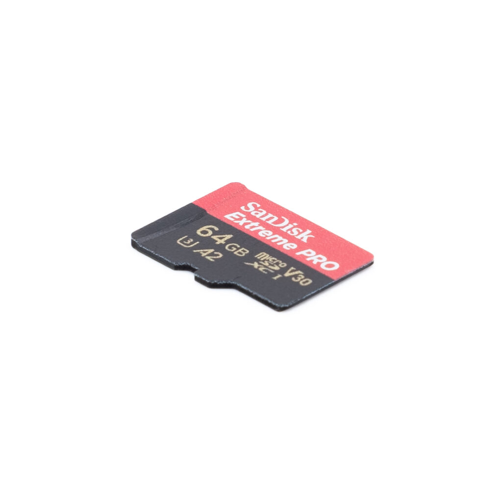Sandisk-Extremepro-MicroSD-64gb-1 SanDisk 64GB Extreme Pro V30 MicroSDXC - Käytetty