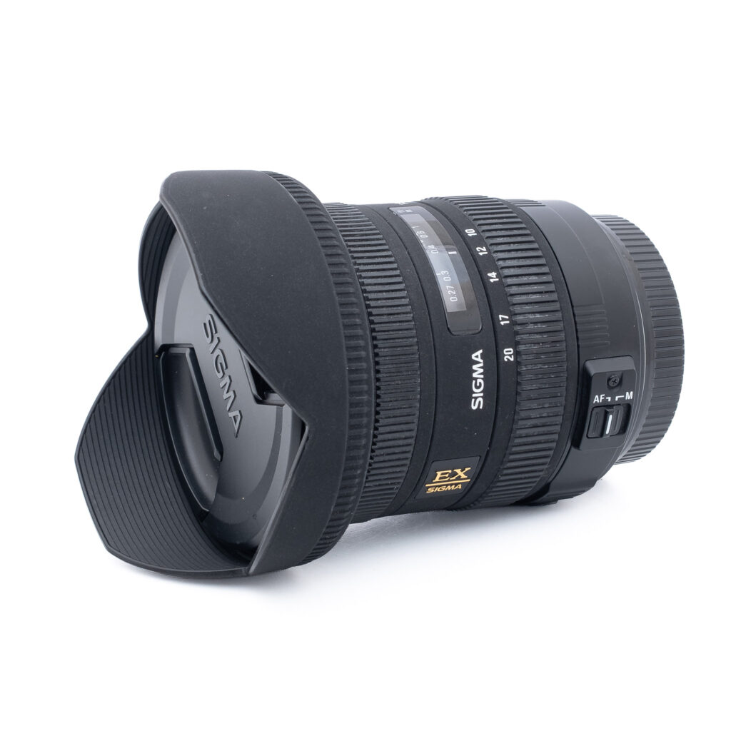 Sigma-10-20mm-f3.5-ex-1 Sigma 10-20mm f/3.5 DC HSM Canon EF-S - Käytetty