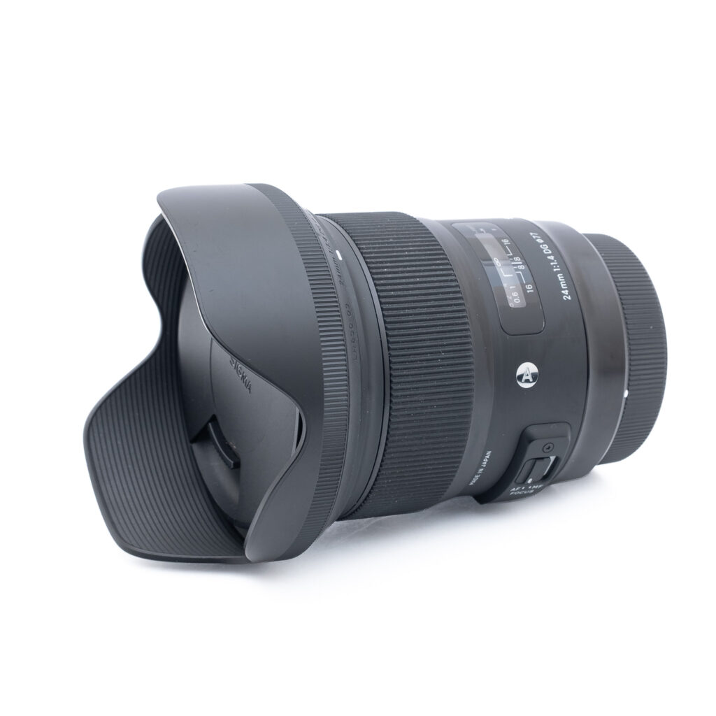 Sigma-24mm-f1.4-dg-canon-1 Sigma Art 24mm f/1.4 DG Canon EF - Käytetty
