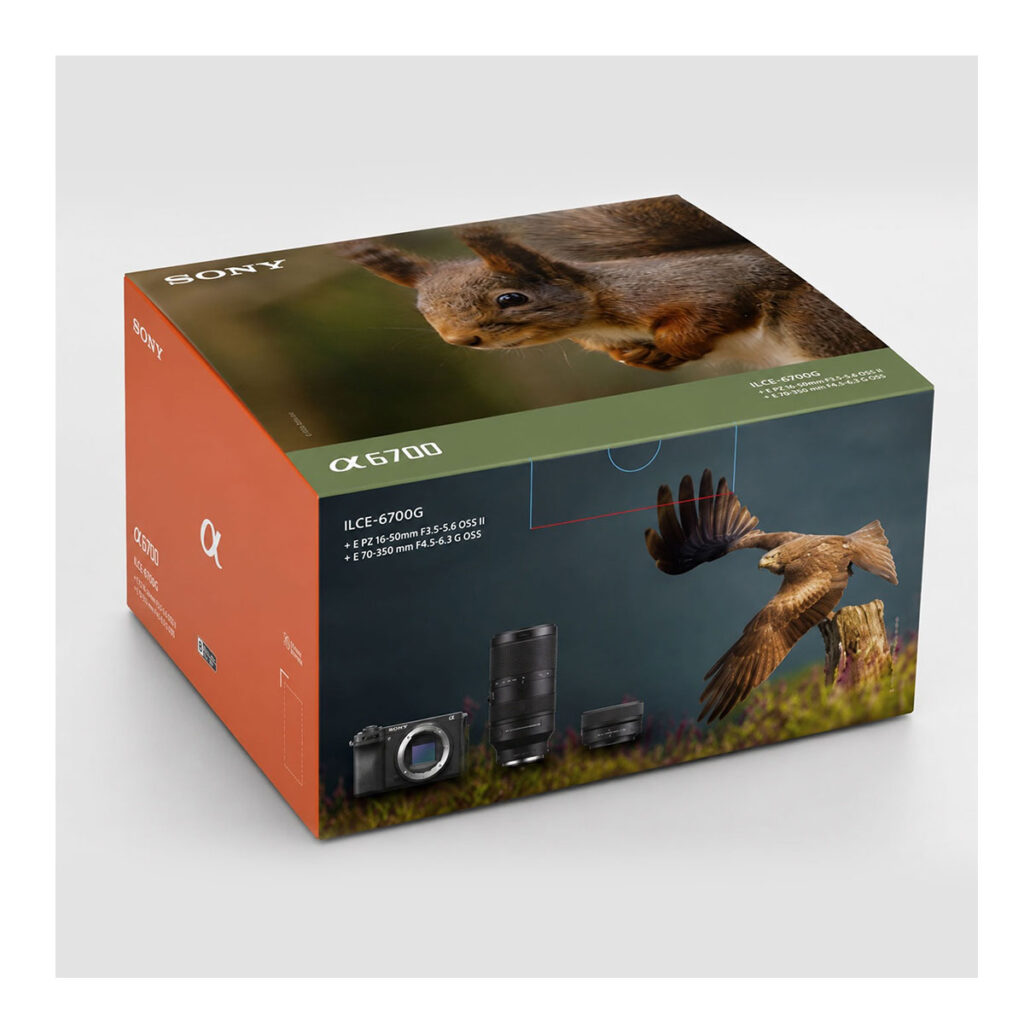 a6700_double_zoom_bundle_06 Sony A6700 + Sony 16-50mm II OSS + Sony 70-350mm G OSS -järjestelmäkamerapaketti