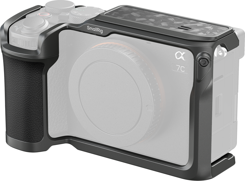800q-01_138380 SmallRig 5560 Case for Sony Alpha 7C II / 7CR Tantalum Gray -kehikko
