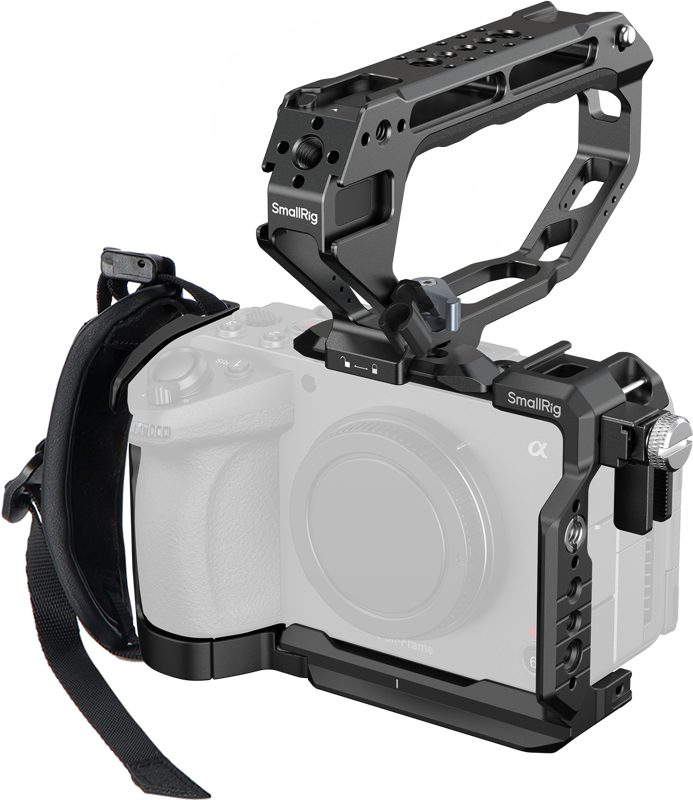 800q-01_138389 SmallRig 6778 Hawklock Handheld Cage Kit for Sony FX5 -kamerakehikkosetti