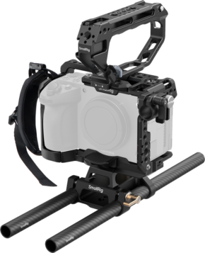 800q-01_138392 SmallRig 6924 HawkLock Advanced Cage Kit with Dual Rod System -kehikkosarja