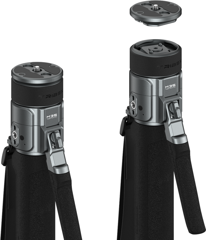 800q-02_137230 SmallRig 6285 Potato Jet TRIBEX PRO X-Clutch Hydraulic Monopod (Photography Version) -monopodi