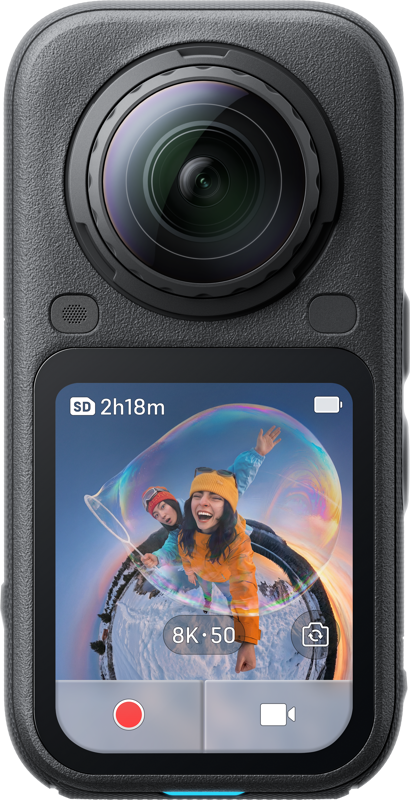 800q-02_137985 Insta360 X6 Standard Bundle Midnight Black -360-kamera