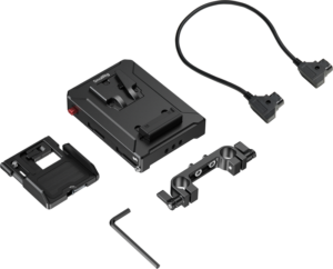 800q-02_138004 5881 Intelligent V-Mount Battery Adapter Plate with 15mm Dual Rod Clamp -V-Mount-akkuadapterilevy