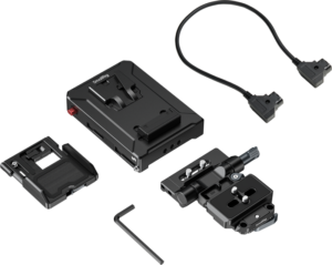 800q-02_138005 SmallRig 5899 Intelligent V-Mount Battery Adapter Plate Compatible with Arca-Swiss -V-Mount-akkuadapterilevy